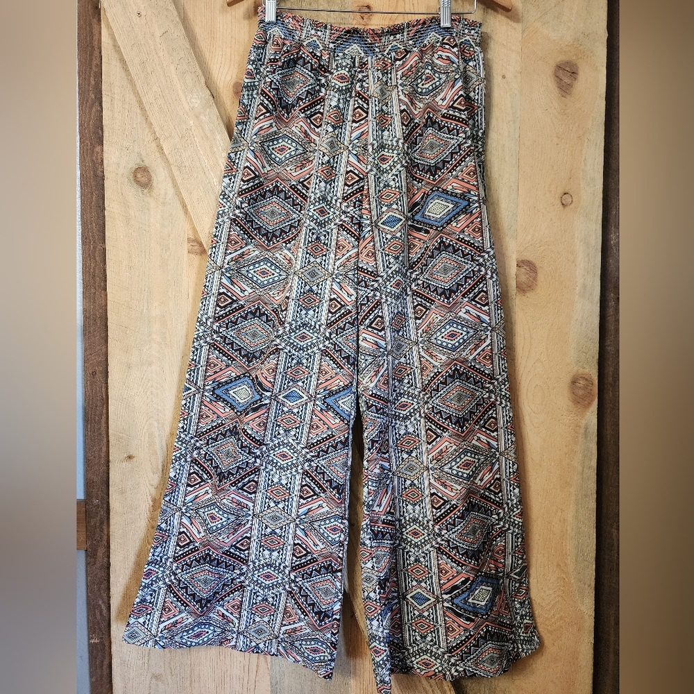 Wide leg palazzo pant